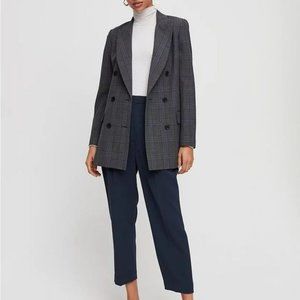 Aritzia Wilfred?Margaux Plaid Blazer